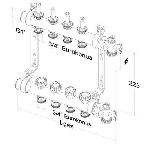 Roth-Heizkreisverteiler-FlatConnect-mit-DFA-HK-10-1AG-1115011040 gallery number 2